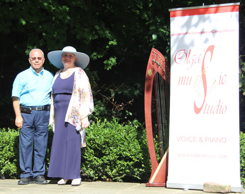 Dr Wael Khoury and Olga Druzhinina